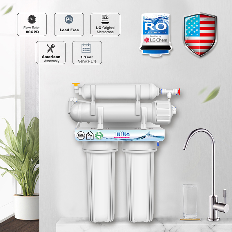 4-Stage RO Water Filtration