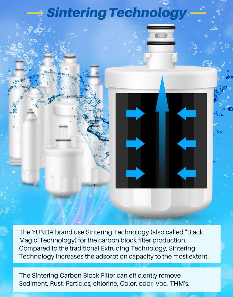 Bosch Refrigerator Water Filter 644845 - YUNDA FILTER