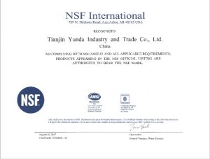 nsf certified filter