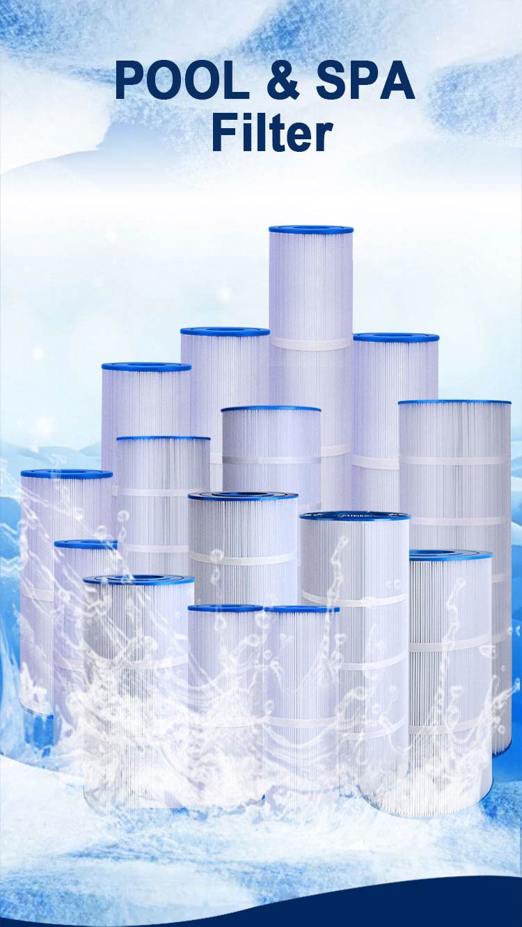 Spa Filters by Size