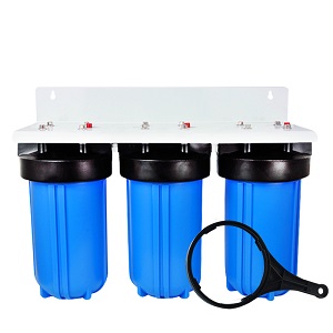 3-Stage 4.5 X10 Inch Big Blue Water Filter Housing