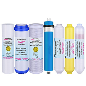 Pre-Filter, Post Carbon Inline, Membrane, Mineral and Alkaline Water Filter