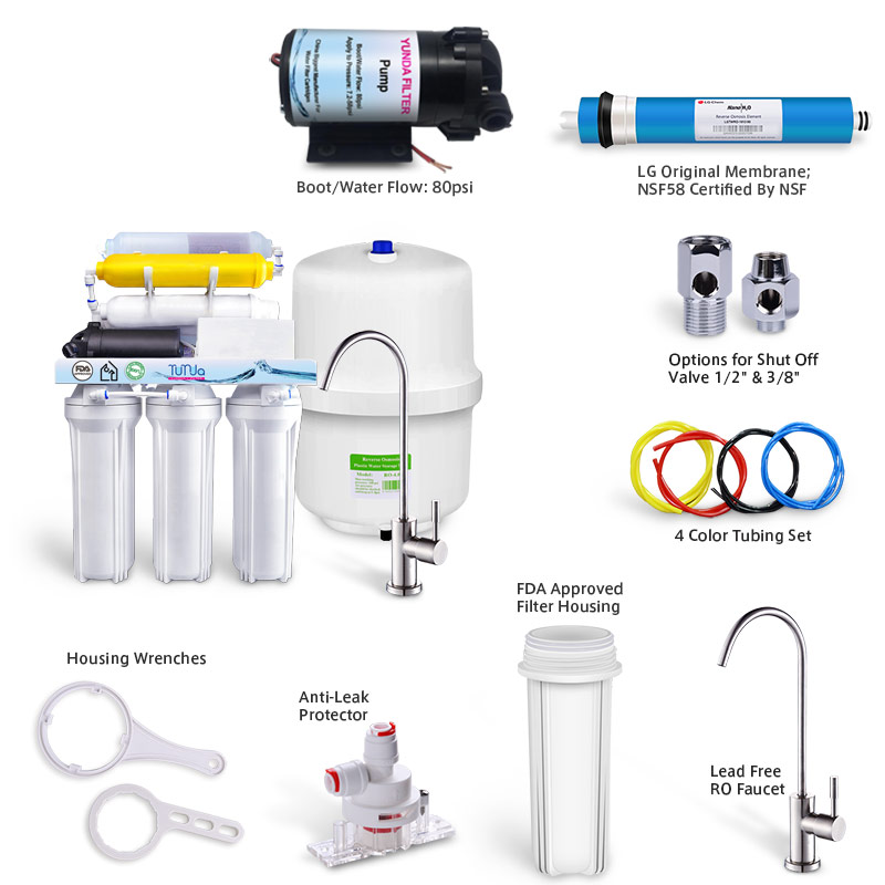 7 Stage RO System with Pump, Best 7 Stage Water Filter System