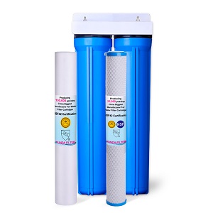 2-Stage 2.5X20 Inch Whole House Water Filter System