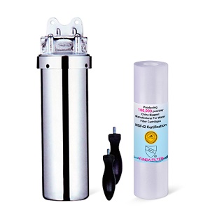 Stainless Steel Whole House Water Filter System