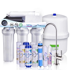 Hot Selling 45$ 5 Stage RO Water System With Pump, Faucet and Tank