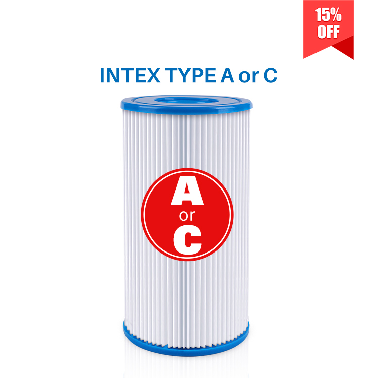 Pool Filter Type A or C Replacement for Intex Pools