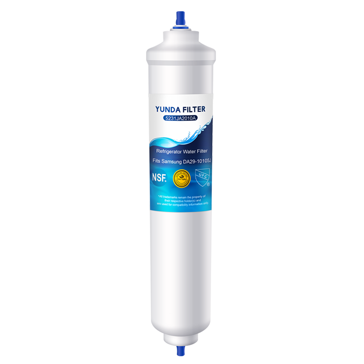 Universal Inline Refrigerator and Ice Maker Water Filter