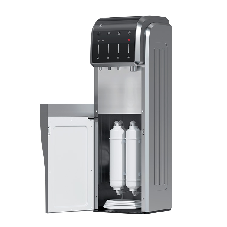  75GPD Reverse Osmosis Water Dispenser with Ice Maker, Hot/Cold Water