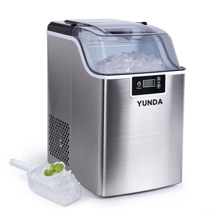 YUNDA Portable Nugget Ice Maker Countertop