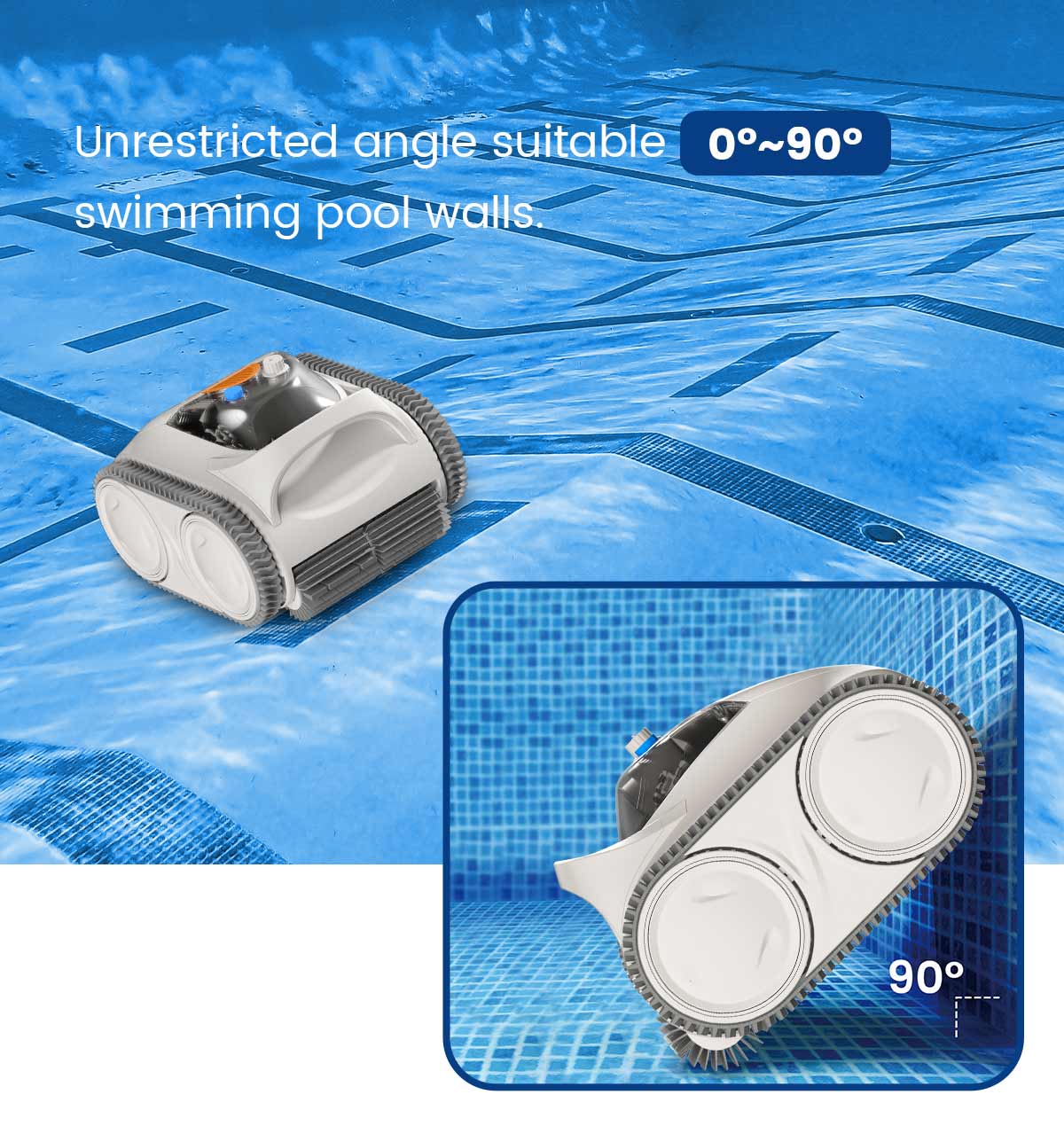 Best Cordless Robotic Pool Vacuum - YUNDA FILTER