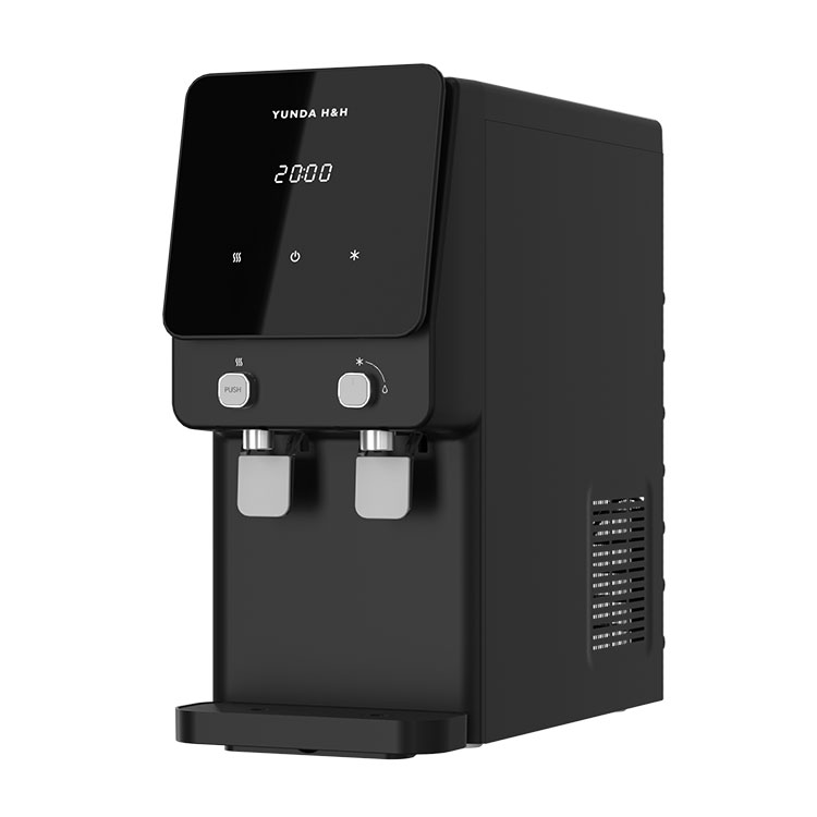 YUNDA Countertop Reverse Osmosis Water Dispenser with Hot, Cold, Ambient Water