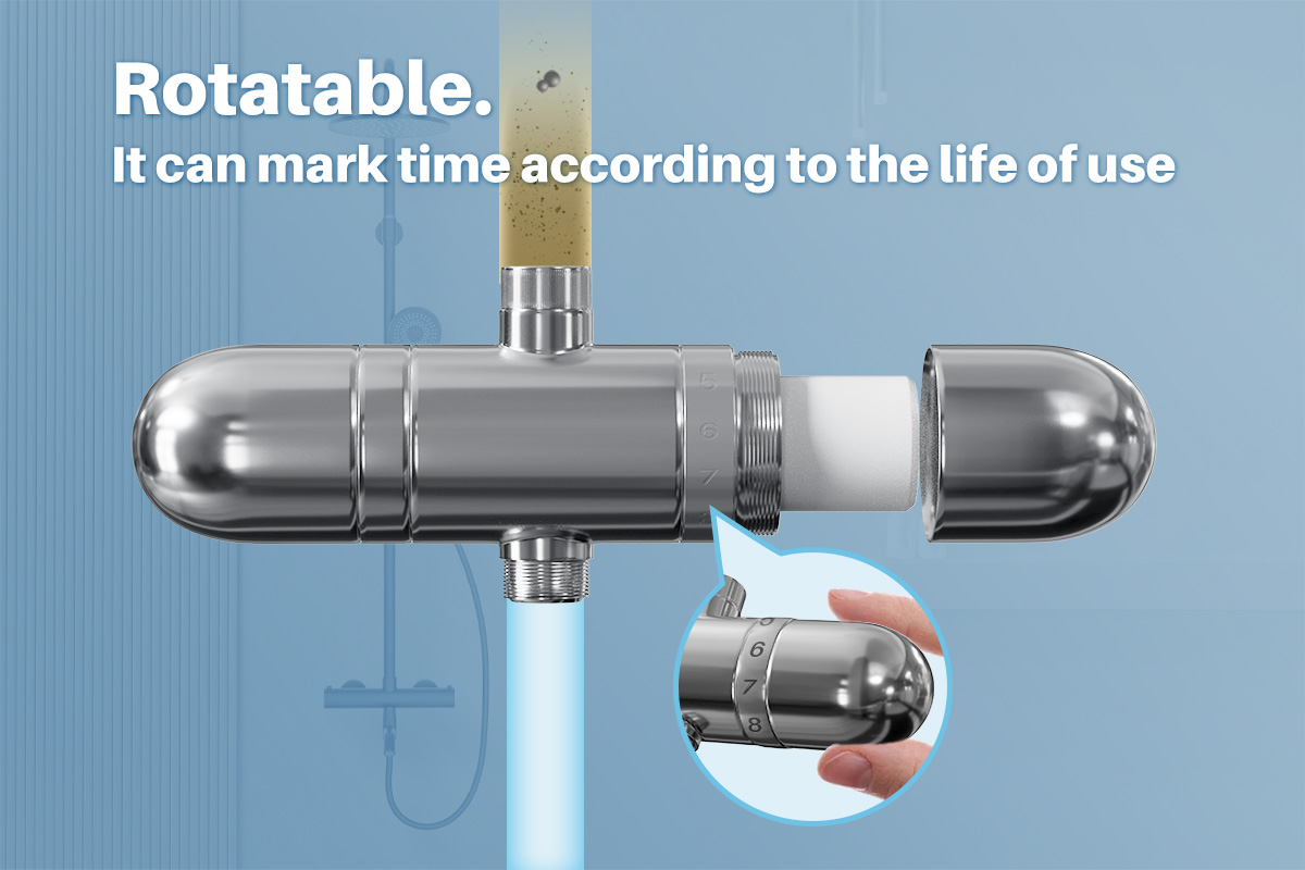 YUNDA Hard Water Shower Filter