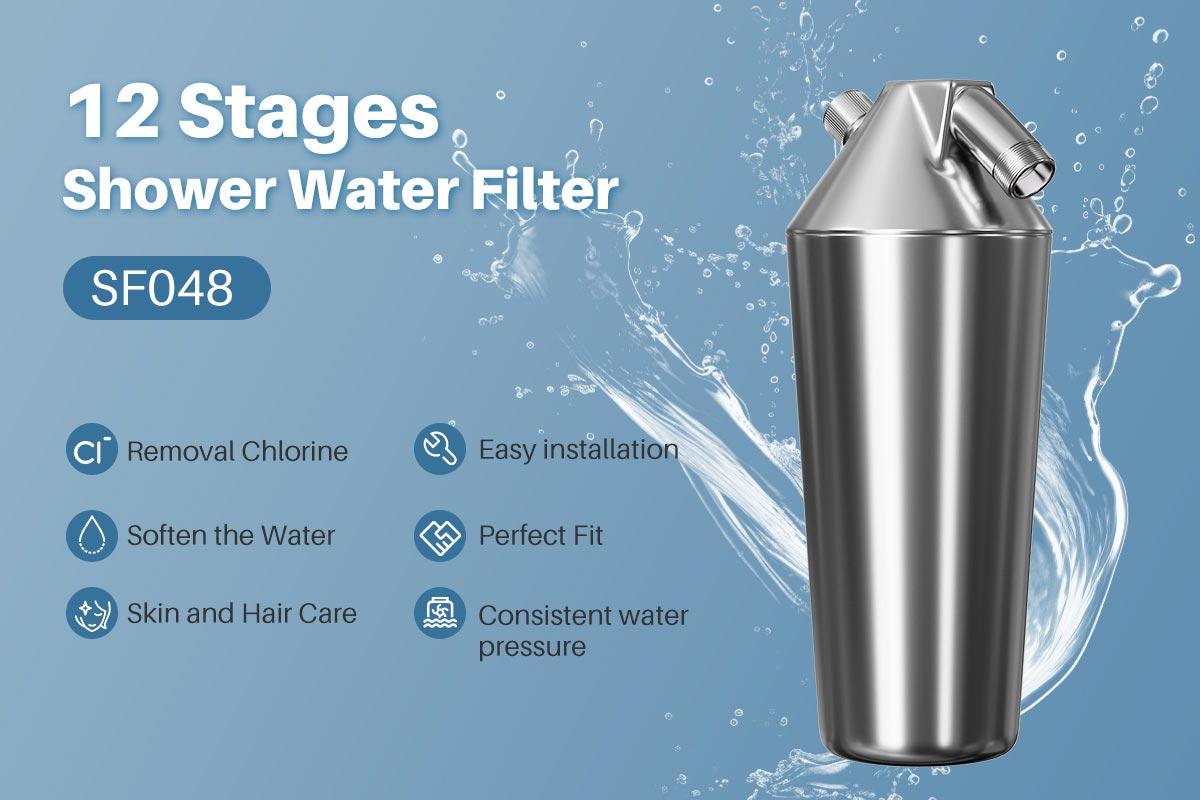 YUNDA 12 Stages Shower Filter System