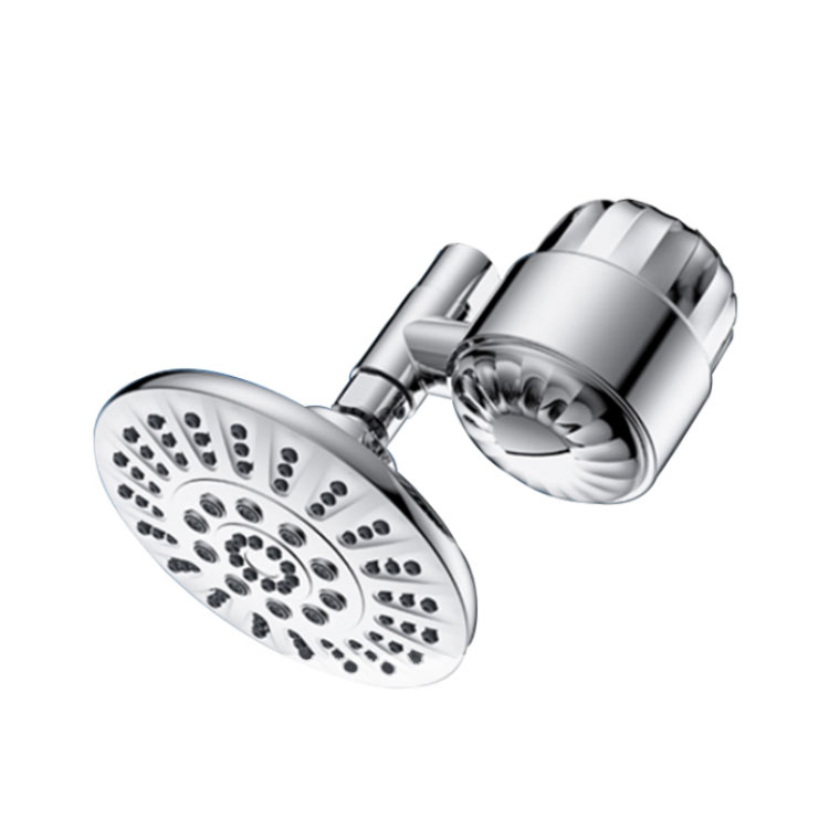YUNDA 360 Adjustable High-Pressure 5-mode Shower Head with 15 Stages Filtration