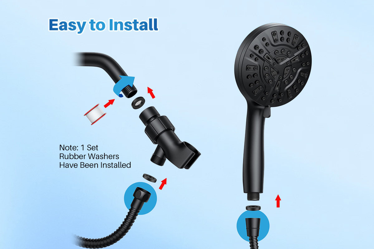 YUNDA Best Shower Filter for Hair