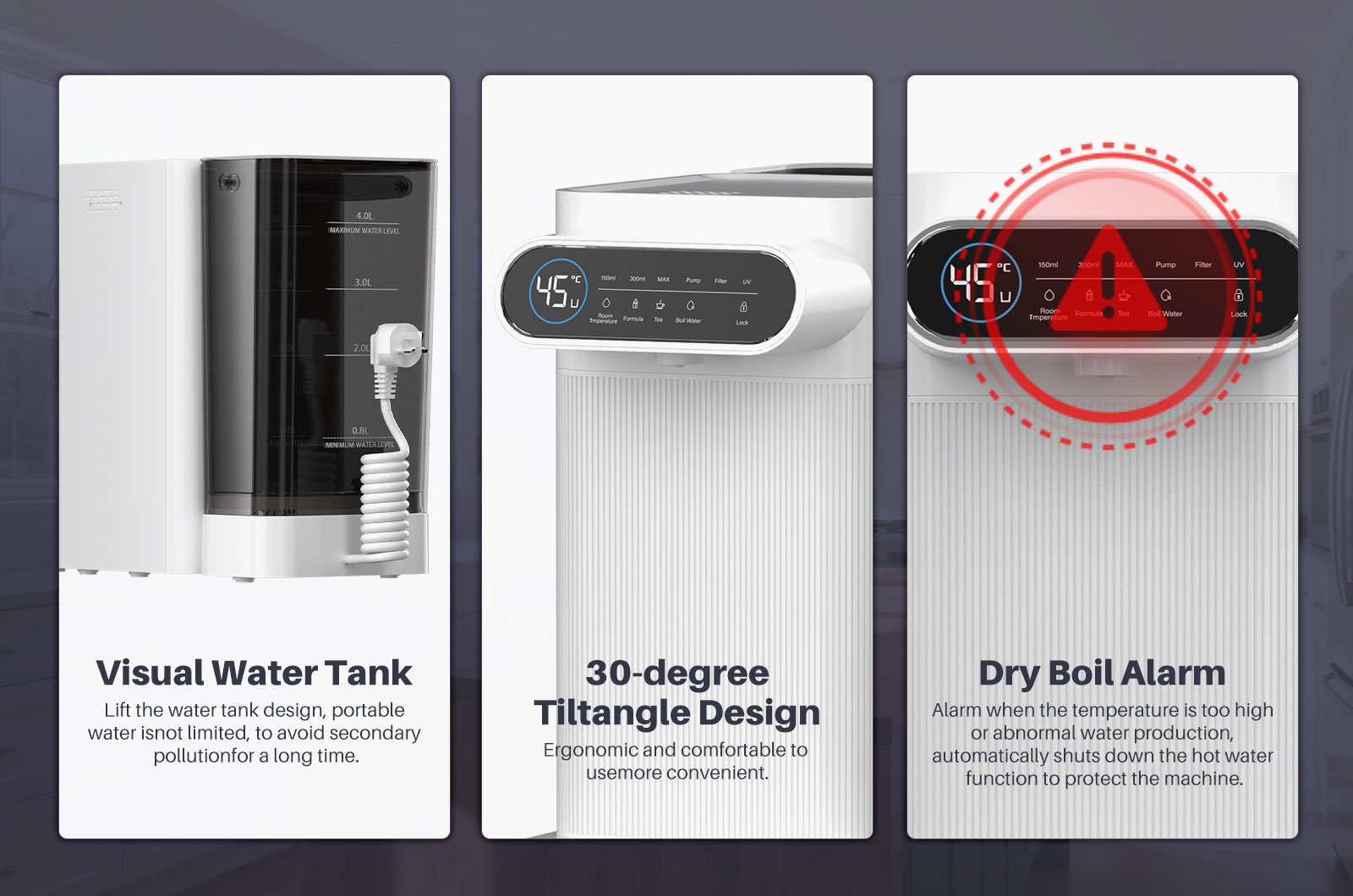 YUNDA Countertop Reverse Osmosis System