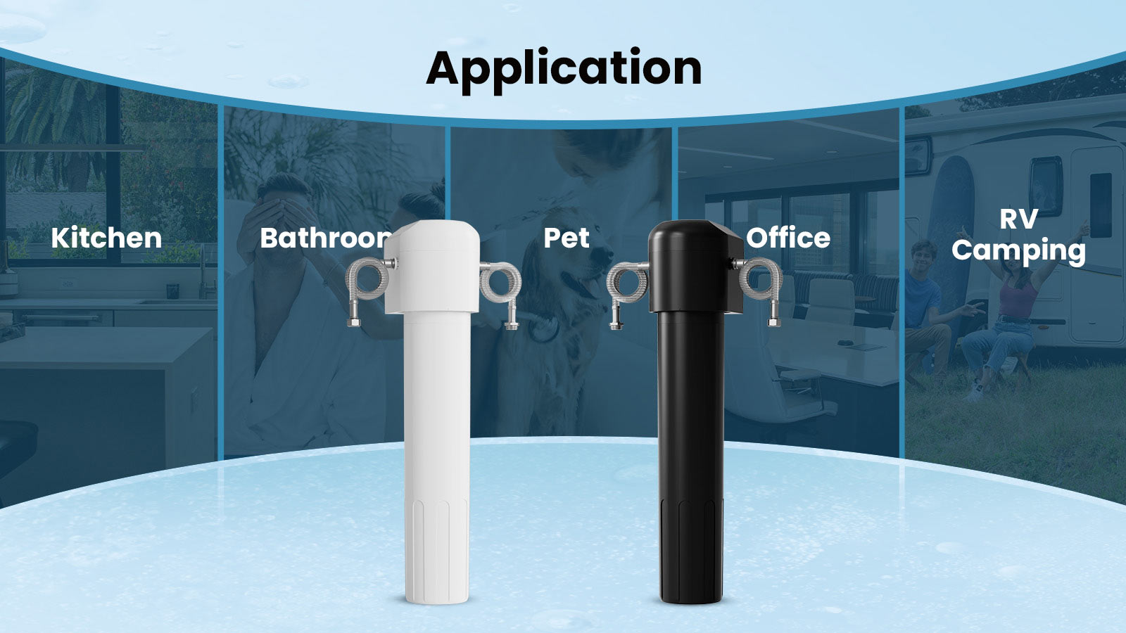 YUNDA 40000 Gallon Best Single Stage Under Sink Water Filter